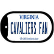 Cavaliers Fan Novelty Metal Dog Tag Necklace DT-13083