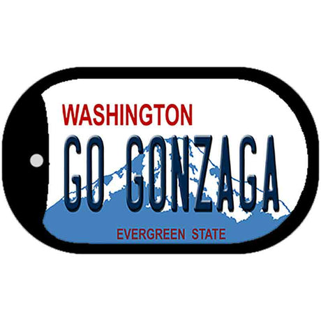 Go Gonzaga Novelty Metal Dog Tag Necklace DT-13088