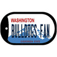 Bulldogs Fan Novelty Metal Dog Tag Necklace DT-13092