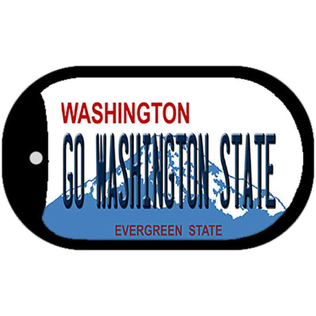 Go Washington State Novelty Metal Dog Tag Necklace DT-13098