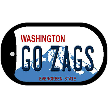 Go Zags Novelty Metal Dog Tag Necklace DT-13103