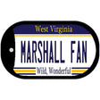 Marshall Fan Novelty Metal Dog Tag Necklace DT-13106