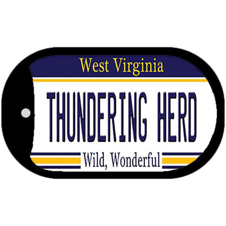 Thundering Herd Novelty Metal Dog Tag Necklace DT-13107