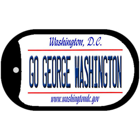 Go George Washington Novelty Metal Dog Tag Necklace DT-13130