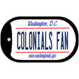 Colonials Fan Novelty Metal Dog Tag Necklace DT-13134