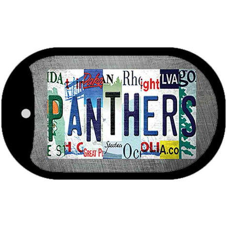 Panthers Strip Art Novelty Metal Dog Tag Necklace DT-13159