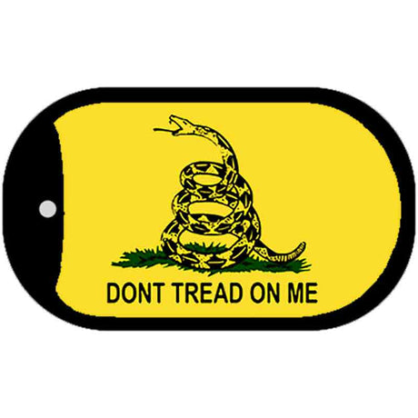 Dont Tread On Me Novelty Metal Dog Tag Necklace DT-1316