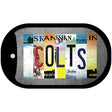 Colts Strip Art Novelty Metal Dog Tag Necklace DT-13173