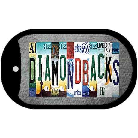 Diamondbacks Strip Art Novelty Metal Dog Tag Necklace DT-13183