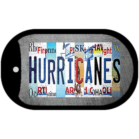 Hurricanes Strip Art Novelty Metal Dog Tag Necklace DT-13243