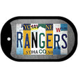 Rangers Strip Art Novelty Metal Dog Tag Necklace DT-13248