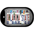 Oklahoma State Strip Art Novelty Metal Dog Tag Necklace DT-13294