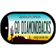 Go Diamondbacks Novelty Metal Dog Tag Necklace DT-13315