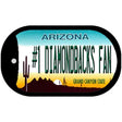 Number 1 Diamondbacks Fan Novelty Metal Dog Tag Necklace DT-13316