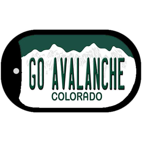 Go Avalanche Novelty Metal Dog Tag Necklace DT-13359