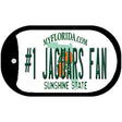 Number 1 Jaguars Fan Novelty Metal Dog Tag Necklace DT-13362