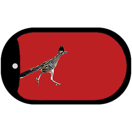 Roadrunner Offset Novelty Metal Dog Tag Necklace DT-1137