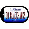 Go Blackhawks Novelty Metal Dog Tag Necklace DT-13393