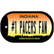 Number 1 Pacers Fan Novelty Metal Dog Tag Necklace DT-13398