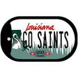 Go Saints Novelty Metal Dog Tag Necklace DT-13399