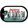 Number 1 Saints Fan Novelty Metal Dog Tag Necklace DT-13400