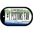 Number 1 Pistons Fan Novelty Metal Dog Tag Necklace DT-13418