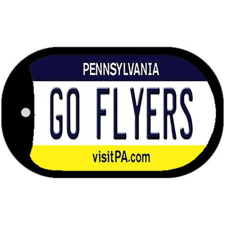 Go Flyers Novelty Metal Dog Tag Necklace DT-13501