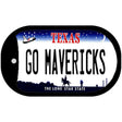 Go Mavericks Novelty Metal Dog Tag Necklace DT-13515