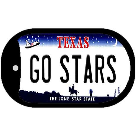 Go Stars Novelty Metal Dog Tag Necklace DT-13521