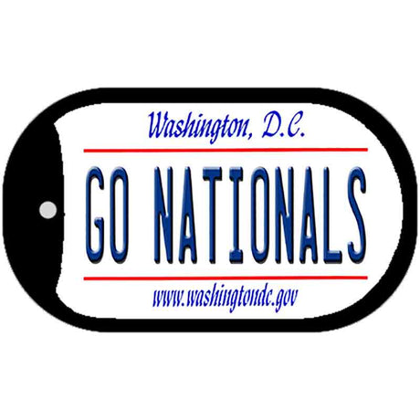 Go Nationals Novelty Metal Dog Tag Necklace DT-13537