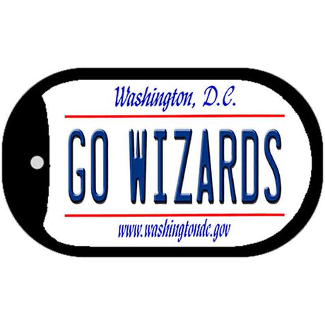 Go Wizards Novelty Metal Dog Tag Necklace DT-13539