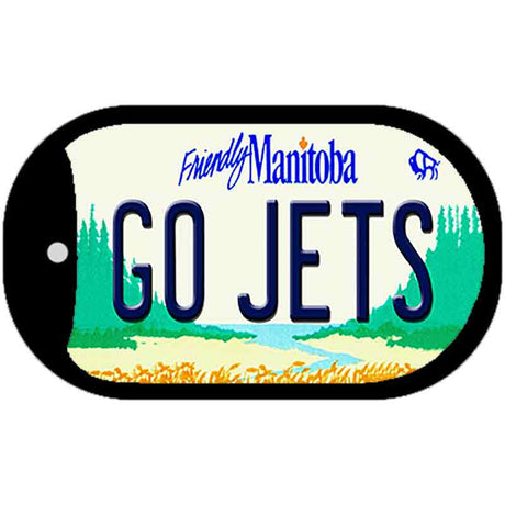 Go Jets Novelty Metal Dog Tag Necklace DT-13557