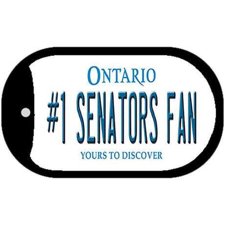 Number 1 Senators Fan Wholsale Novelty Metal Dog Tag Necklace DT- 13560