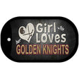 This Girl Loves Her Golden Knights Novelty Metal Dog Tag Necklace DT-13566