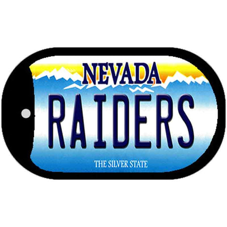 Raiders Nevada Novelty Metal Dog Tag Necklace DT-13583