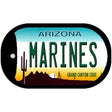 Marines Arizona Novelty Metal Dog Tag Necklace DT-13588