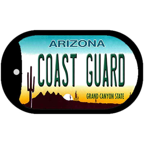 Coast Guard Arizona Novelty Metal Dog Tag Necklace DT-13589