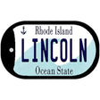 Lincoln Rhode Island Novelty Metal Dog Tag Necklace