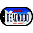 Deadwood South Dakota Novelty Metal Dog Tag Necklace