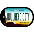 Bullhead City Arizona Novelty Metal Dog Tag Necklace