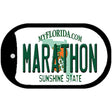 Marathon Florida Novelty Metal Dog Tag Necklace