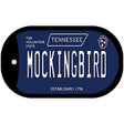 Mockingbird Tennessee Blue Novelty Metal Dog Tag Necklace