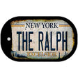 The Ralph New York White Novelty Metal Dog Tag Necklace