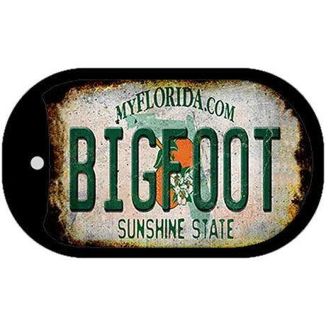 Bigfoot Florida Novelty Metal Dog Tag Necklace