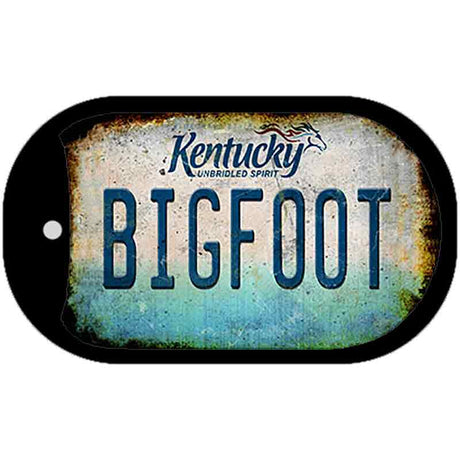 Bigfoot Kentucky Novelty Metal Dog Tag Necklace