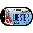 Lobster Maine Lobster Novelty Metal Dog Tag Necklace