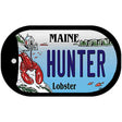 Hunter Maine Lobster Novelty Metal Dog Tag Necklace