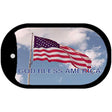 God Bless America Metal Novelty Dog Tag Necklace DT-140