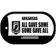 Arkansas POW MIA Some Gave All Novelty Metal Dog Tag Necklace