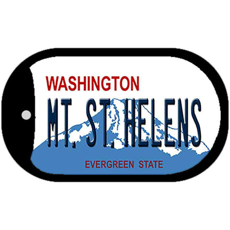 Mt St Helens Washington Novelty Metal Dog Tag Necklace DT-1477